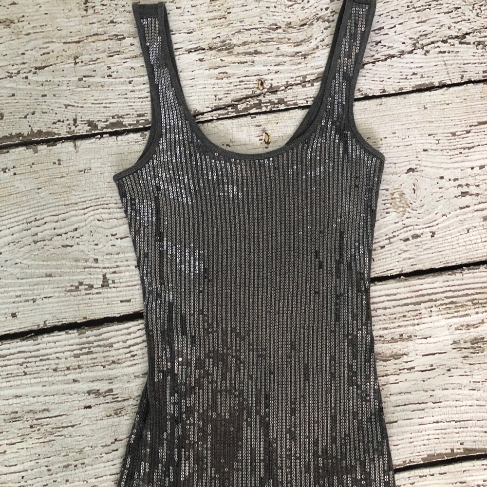 Express Sequin Tank